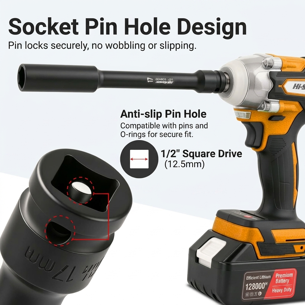 Bussola a impatto extra lunga  - Pneumatic Impact Wrench recensione e prezzo