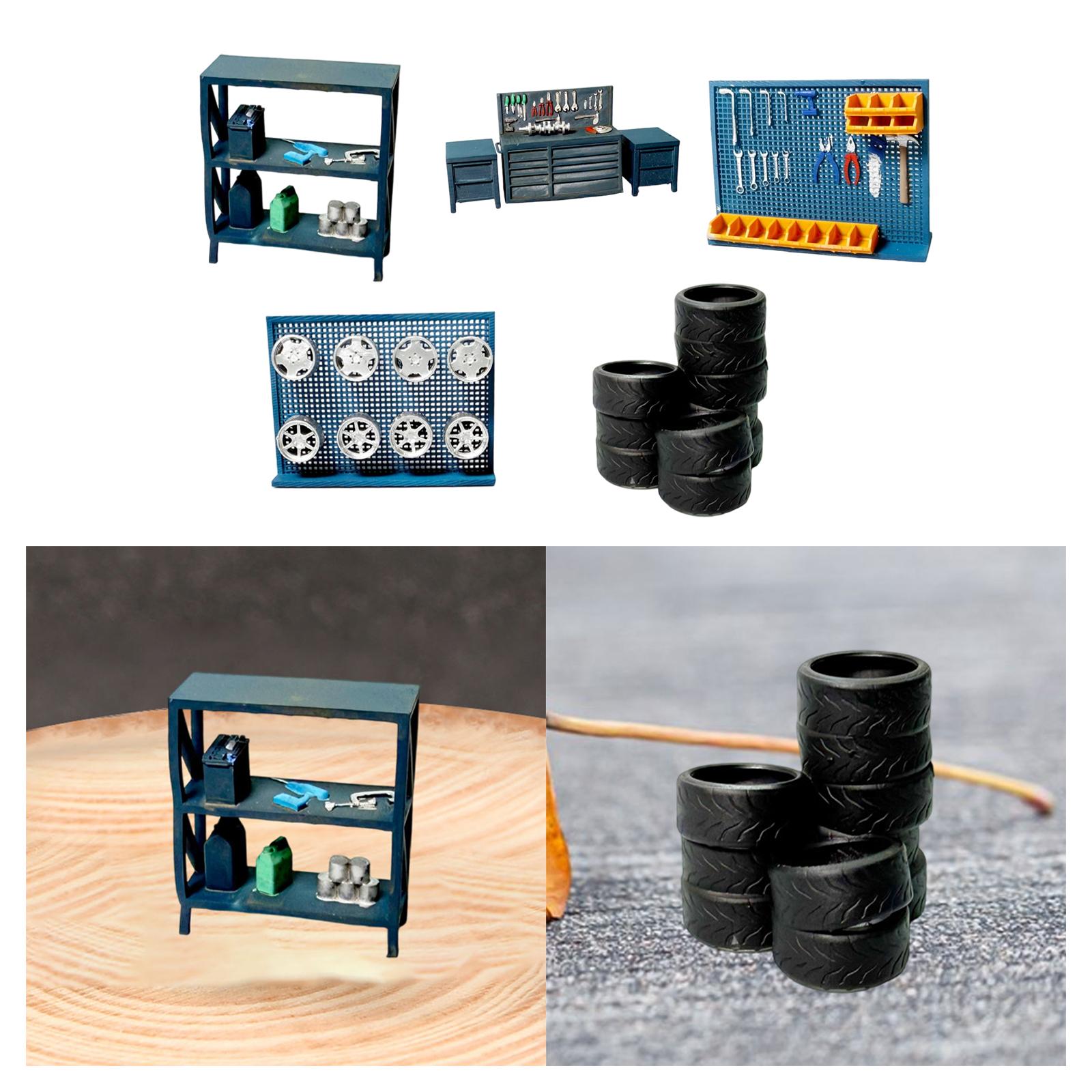 1/64 Diorama Accessorio per ga - Auto Repair Shop Layout recensione e prezzo
