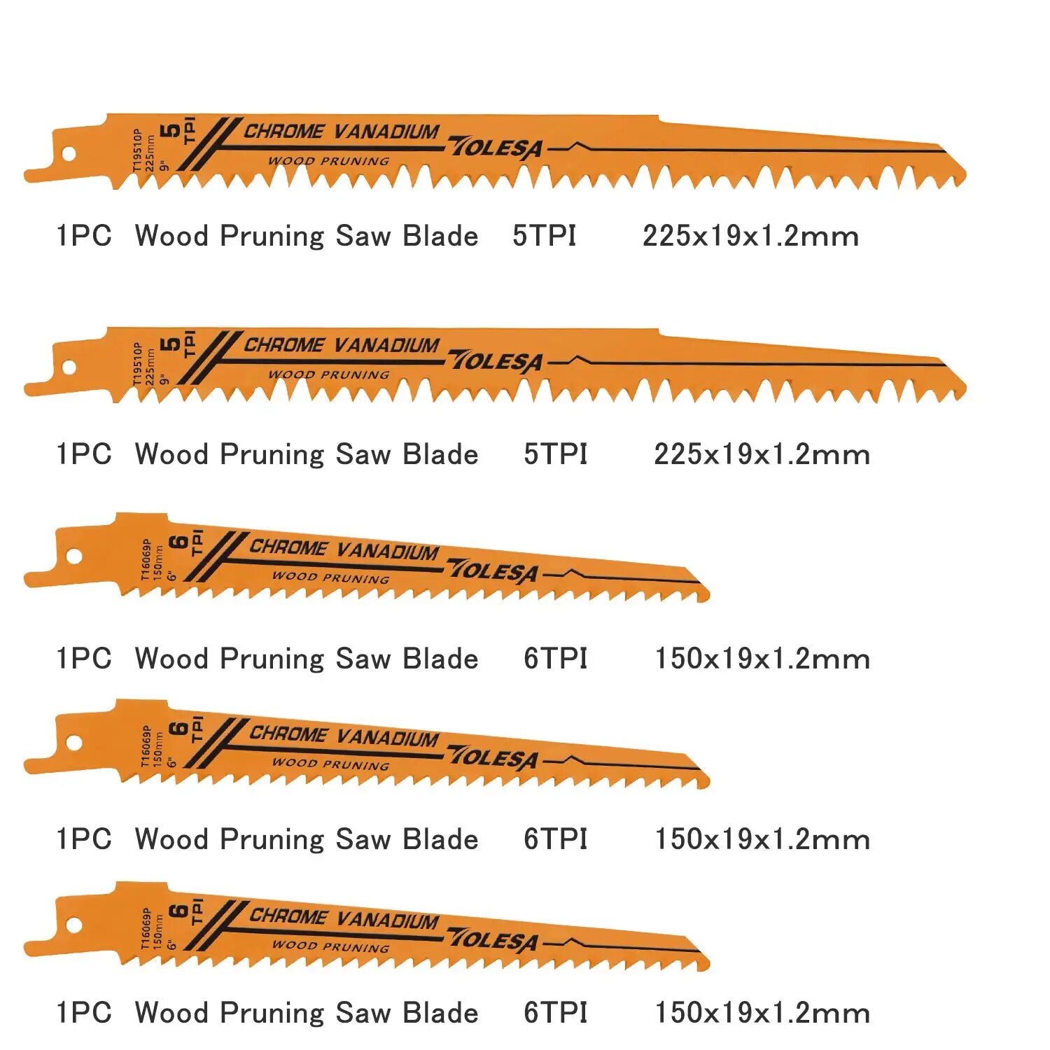 TOLESA 10PCS Lame per sega bi- - Metal Saw Reciprocating recensione e prezzo